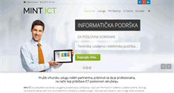 Desktop Screenshot of mintict.com