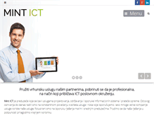 Tablet Screenshot of mintict.com